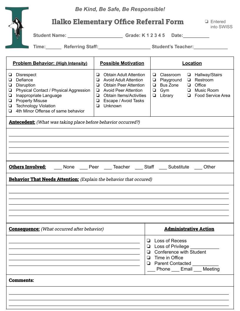 Ilalko Office Referral